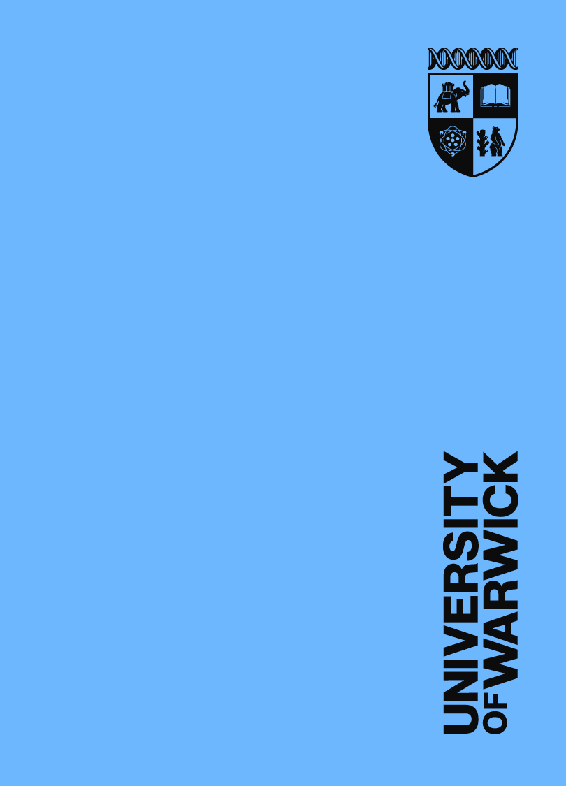 Brand logo set on colour background - blue