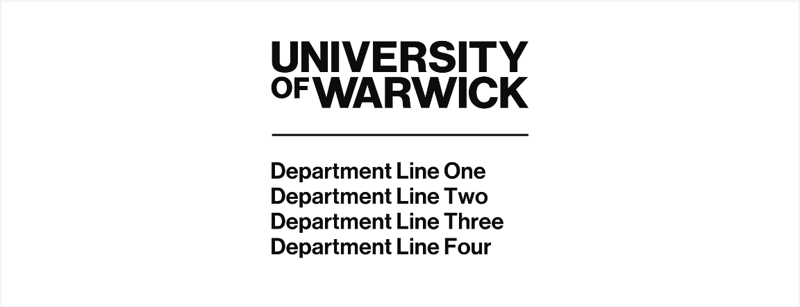 Departmental lockup stacked